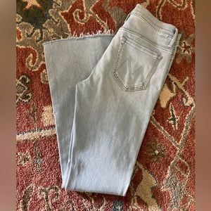 Mother, jeans, size 28 the weekender fray swing pool Sunday